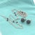 Silver Tiffany & Co. Sterling Silver Pearl and Black Onyx Necklace and Earrings Set 12.92g For Sale - Image 8 of 13