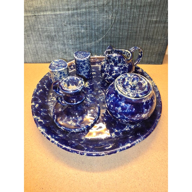 1970s Collection of Bennington Pottery Serveware Items - Set of 6 For Sale - Image 4 of 16