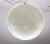Metal Early 20th Century White Frosted Glass Bowl Pendant Light For Sale - Image 7 of 9