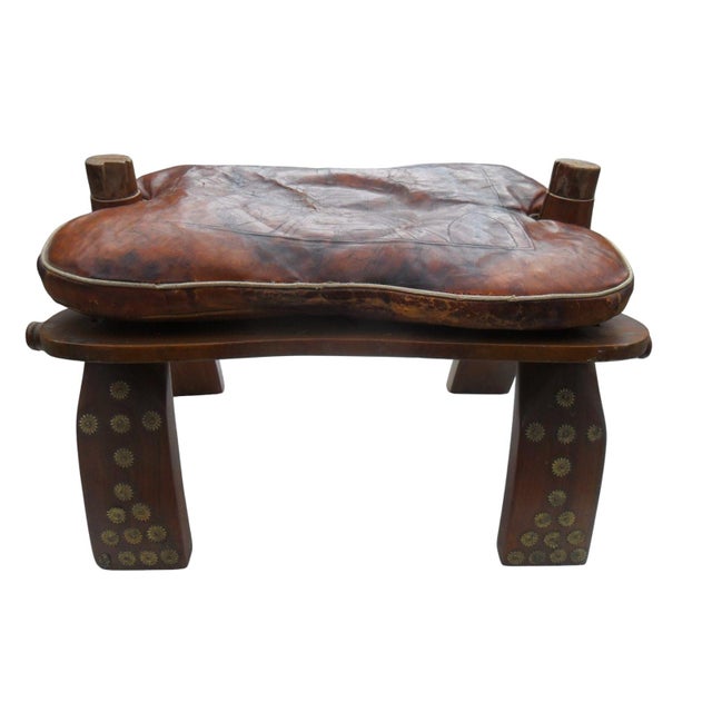 Mid-Century Modern Wooden Stool For Sale - Image 11 of 11