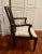 Henkel Harris Arm Chairs Chippendale Hepplewhite Lyre Back Hinkle Harris Mahogany Vintage For Sale - Image 4 of 7
