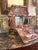 This magnificent large rare vanity from the Victorian gilded age makes you think of the grand lady that had this special...