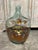 Hand Painted Antique Demi John Bottle From Normandy, France, ‘Pinot Noir’, Original Crate For Sale - Image 9 of 10