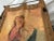 Religious 19th Century Italian Religious Banner Mary Jesus Oliograph With Tassels For Sale - Image 3 of 9