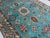 Turquoise and Red Kazak Wool Area Rug With Tribal Motifs, 6'7" X 9'8" For Sale - Image 6 of 16