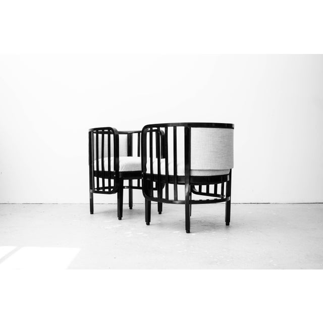 Antique Lounge Chairs from Mundus, 1910, Set of 2 For Sale - Image 9 of 11