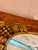 1900 - 1909 Antique Edwardian Gilt Metal Mirrored Grape Vine Drinks Serving Tray, 1900 For Sale - Image 5 of 12