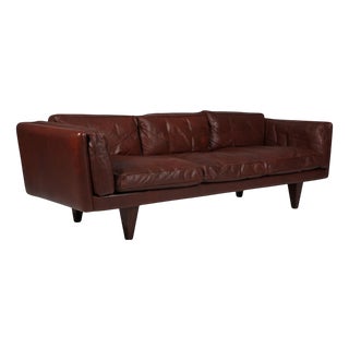 V11 3-Seater Sofa attributed to Holger Christensen for Illum Wickelsø, 1960s For Sale