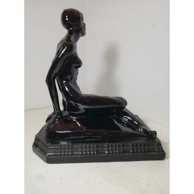 Figurative Ceramic Sculpture by Riccardo Gatti, Faenza, Italy, 1930s For Sale - Image 16 of 18