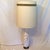 Textured Pitted Ceramic Lamp With Original Shade - Mid Century Modern For Sale - Image 10 of 10