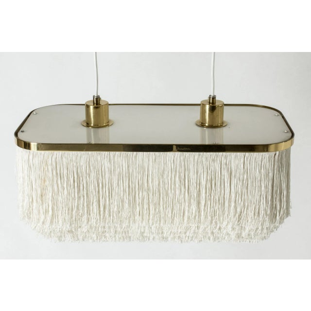 Vintage Fringe Pendant Light by Hans-Dagen Jakobsson, 1960s For Sale - Image 3 of 11