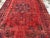 Red 1960s Turkish Distressed Red Wool Oushak Rug - 6′7″ × 10′8″ For Sale - Image 8 of 10