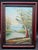 Vintage Miniature Original Impressionist Forest Stream Oil Painting