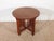 Kimball Antique Style Mission Prairie Arts & Crafts Oak Round Occasional Table For Sale - Image 11 of 18