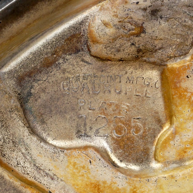 Silver Victorian Pairpoint Silver Plate Cake Basket Seashell Design Circa 1880 For Sale - Image 8 of 8