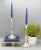 Stunning pair of minimalist candlesticks from the mid 20th century. Elegant curved lines and incredible craftsmanship...