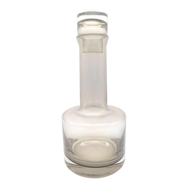 Vintage Caithness Glass "Morven" Decanter Designed by Domhnall Ó Broin For Sale