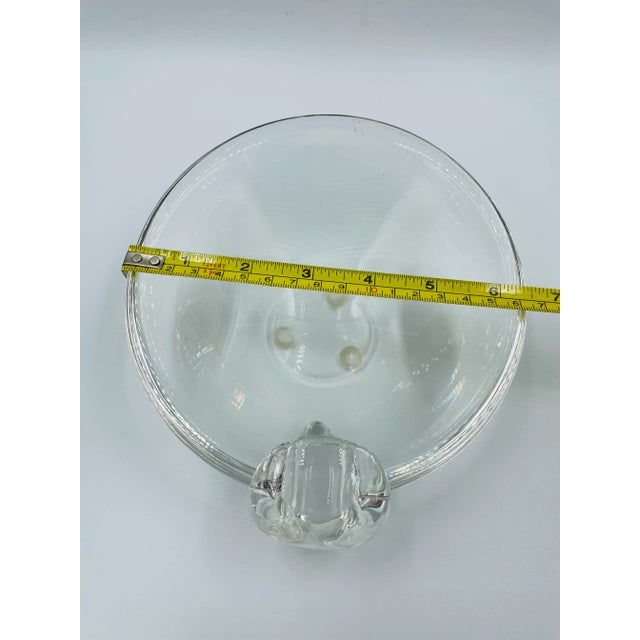 Mid 20th Century Steuben Crystal Modernist Bowl Ashtray For Sale - Image 12 of 13
