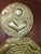 Antique Pair of Hammered Brass Folk Art Swedish Two Arm Sconces - Set of 2 For Sale - Image 4 of 7