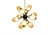 Sputnik Star Chandelier in Brass and Glass, in Good conditions. Designed from 2000 This piece is designed in the style of...
