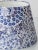 Metal Vintage Blue and White Gouda Pottery Table Lamp with New Liberty London Shade For Sale - Image 7 of 12