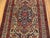Persian 1920s Ivory Red Medallion Antique Persian Bakhtiari Rug 4'6" X 7'2" Handknotted Wool Carpet For Sale - Image 3 of 6