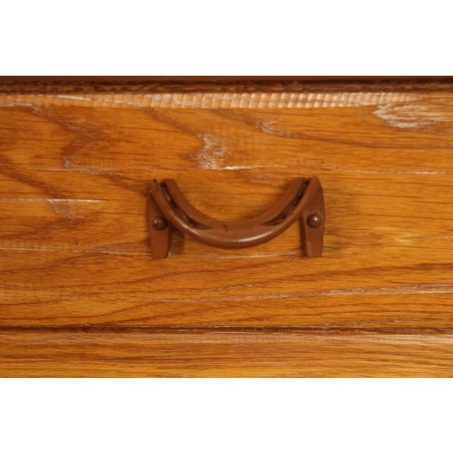 Brandt Ranch Oak Vintage Chest of Drawers For Sale - Image 10 of 12