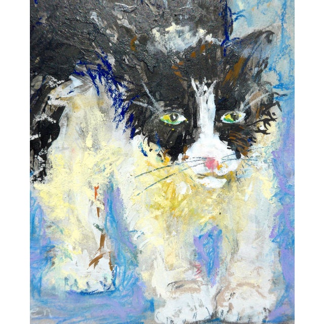 Contemporary Kitty, Drawing by Martha Holden For Sale - Image 3 of 6