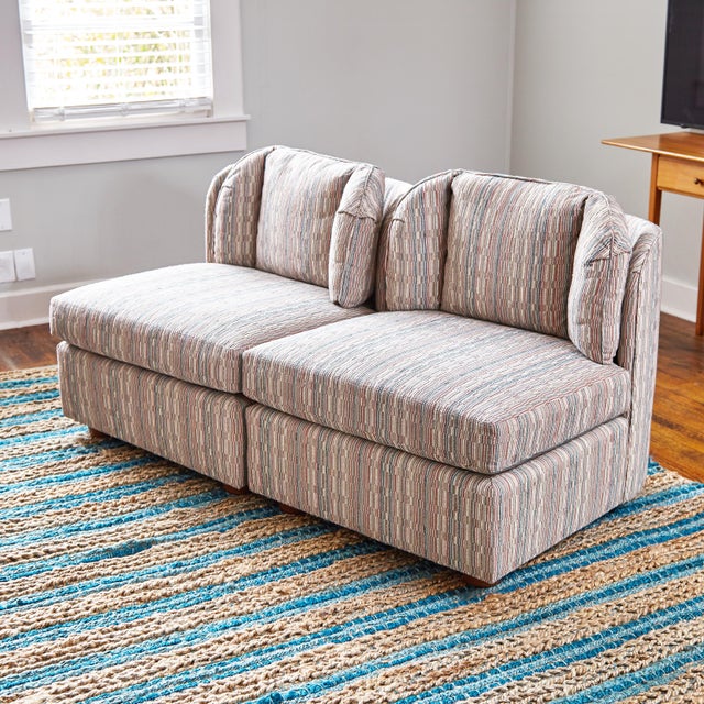 1980s Henredon Folio 500 Sectional Sofa Chairish