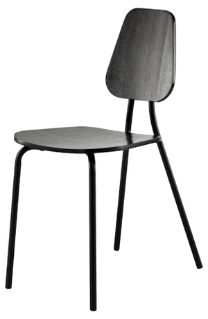 Black Hoya Chair by Luigi Cittadino for Emko