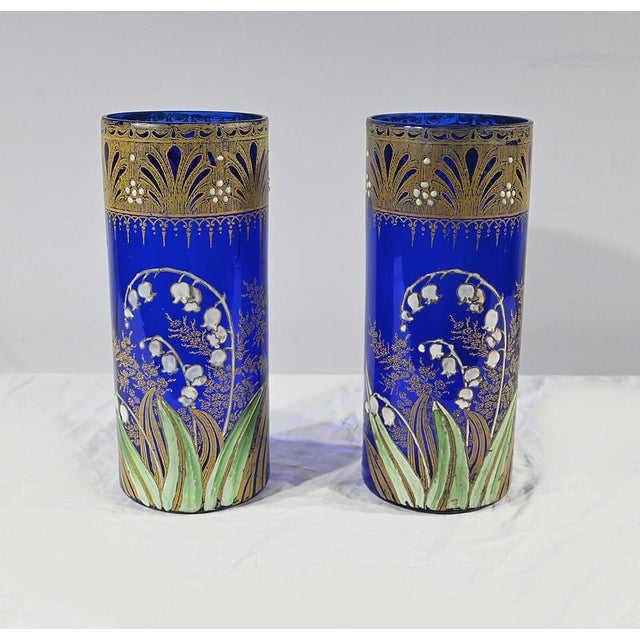 Art Nouveau Legras Vases, Set of 2 For Sale - Image 17 of 17