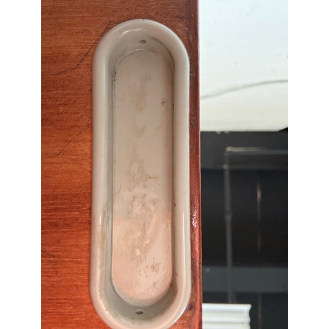 1960s Danish Teak MCM Extendable Dining Room Table - Made in Denmark For Sale - Image 11 of 12