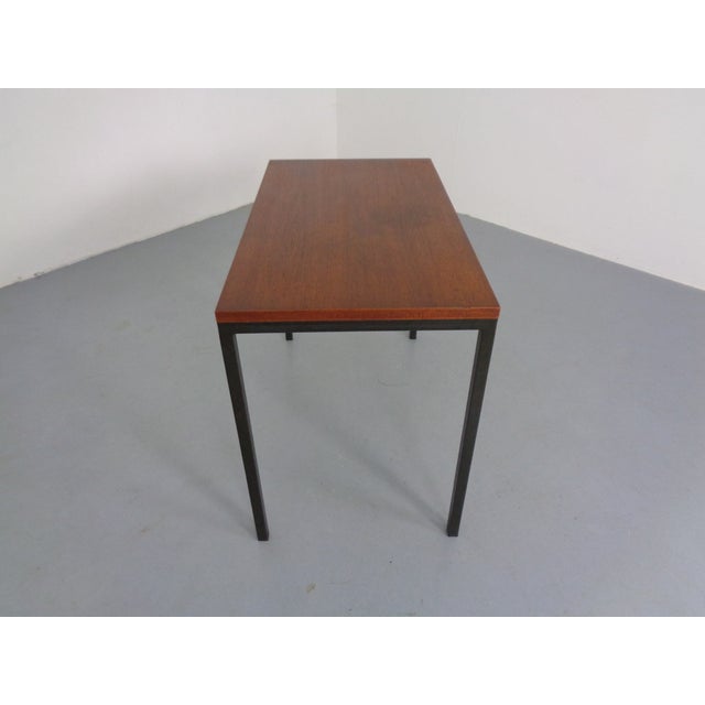 Vintage Teak and Steel Desk, Denmark, 1960s For Sale - Image 10 of 18