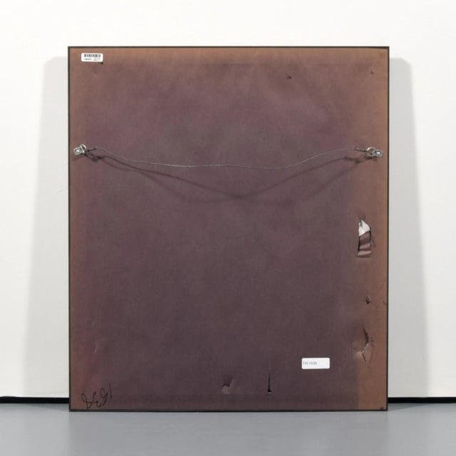 1970s 1970s Original Signed "Elevated Cubes" Op Art Silkscreen Print by Marko Spalatin, Ed. 36/60 Framed For Sale - Image 5 of 9