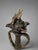 Antique French Saintonge Glazed Terracotta Bird Roof Finial Sculpture For Sale - Image 4 of 10