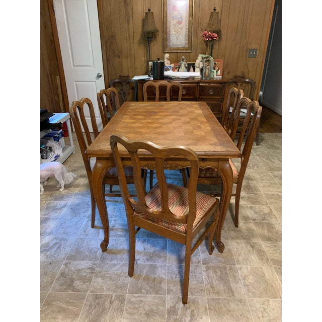 French Provincial Dining Room Set Chairish