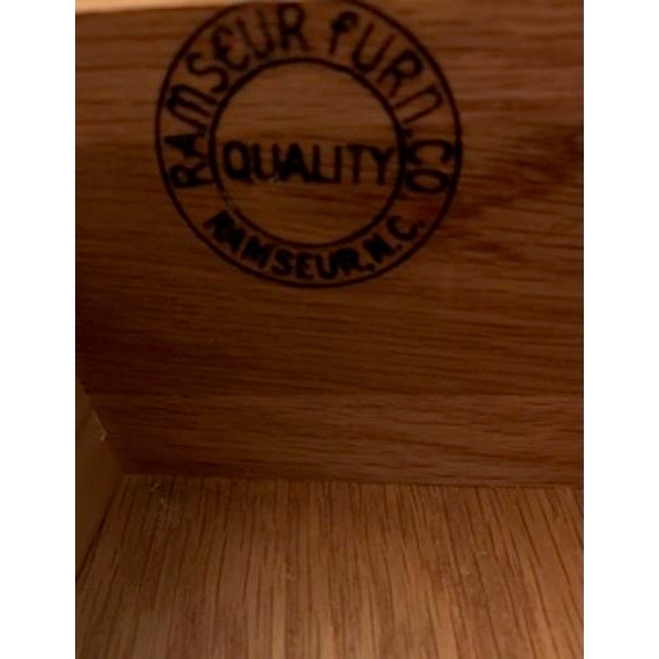 1950s Ramseur Mid Century Modern 8 Drawer Dresser For Sale - Image 12 of 17