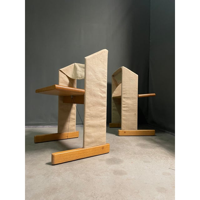 Vintage Canossa Chairs by Gigi Sabadin for Stilwood, 1970s, Set of 2 For Sale - Image 3 of 10