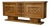 Art Deco Oak and Wrought Iron Sideboard by Léon and Maurice Jallot, 1940s For Sale