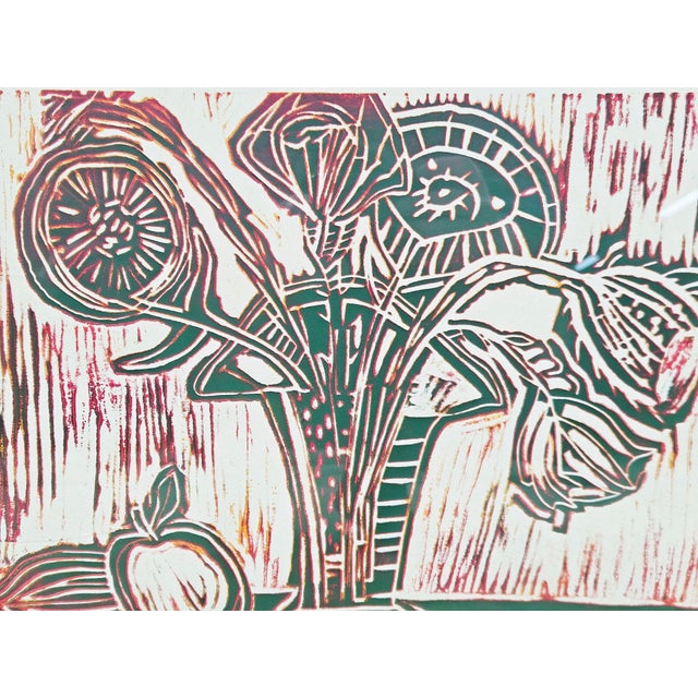 Edgar Carl Bettermann, Still Life, 1988, Linocut For Sale - Image 8 of 10