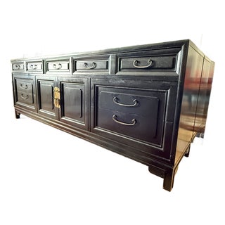 Mazor Masterpiece Hollywood Regency Asian Style Sideboard For Sale