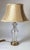 1950s A Pair of Water Clear Crystal Table Lamps Hollywood Regency For Sale - Image 5 of 8