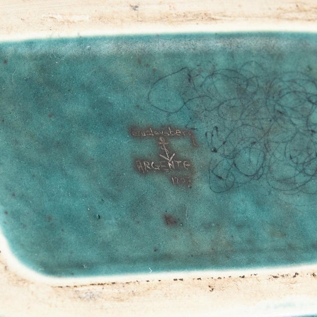 Mid-Century Modern Argenta Lidded Urn by Wilhelm Kåge for Gustavsberg, 1940s For Sale - Image 3 of 7