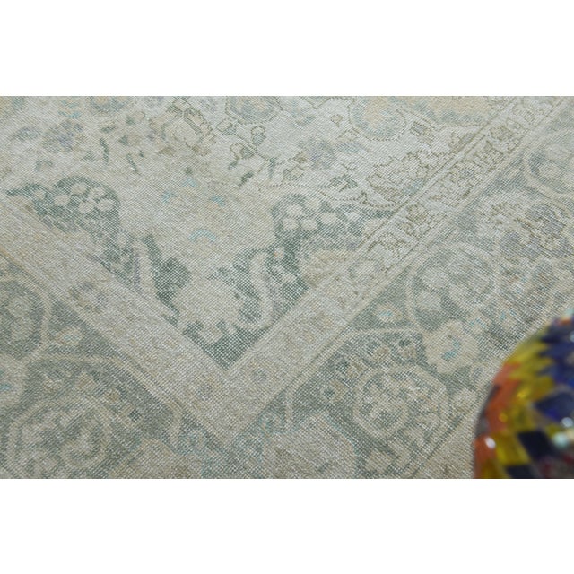 1970s 1970s Vintage Persian Handknotted Wool Brown Oversize Area Rug For Sale - Image 5 of 11