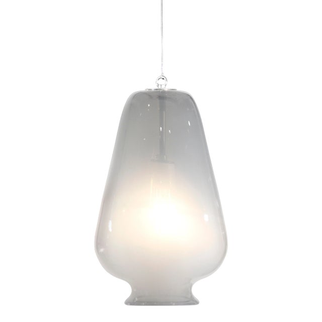 Mars Pendant Light from the Versuvius Collection in Opal For Sale