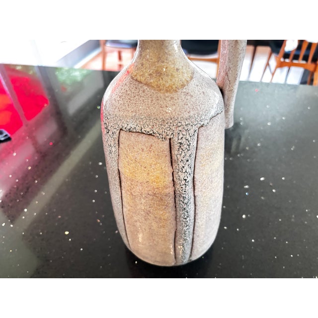Ceramic Bottle Vase from Les Argonautes, France, 1960s For Sale - Image 4 of 11