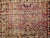19th Century Persian Kashan Rug, Hand-Knotted Wool, Medallion Floral Design, Red & Navy, 4x7 For Sale - Image 16 of 18