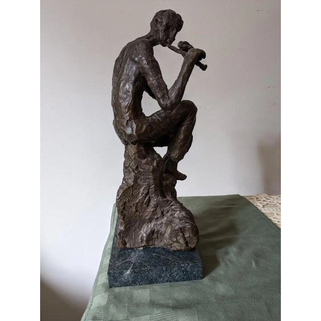 Clarinet Player by Maxwell Star, Wpa Muralist For Sale - Image 4 of 10
