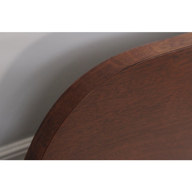 Brown Rice Carved King Size Carved Mahogany Poster Bed For Sale - Image 8 of 16