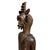 Brown Antique Old Senufo Hunter Figure Sculpture W/Mask For Sale - Image 8 of 9